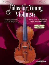Produktbild: Solos for Young Violinists - Violin Part and Piano Accompaniment, Volume 6