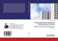 Produktbild: Corporate Governance and Performance in Africa