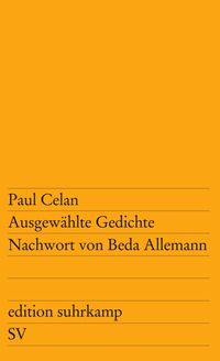 Bild vom Artikel Ausgewählte Gedichte vom Autor Paul Celan