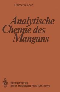 Produktbild: Analytische Chemie des Mangans