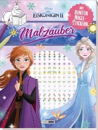 Produktbild Disney Die Eiskönigin 2: Malzauber - Mit bunten Nagelstickern!
