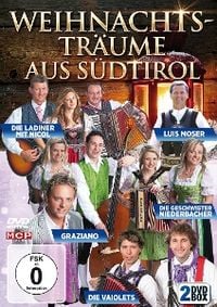 Produktbild: Weihnachtstr&auml;ume aus S&uuml;dtirol 1+2 [2 DVDs]