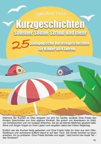 Produktbild: KitaFix-Kurzgeschichten Sommer, Sonne, Strand und mehr