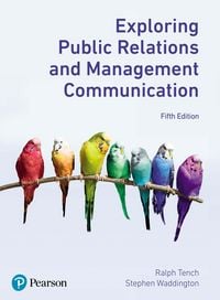 Produktbild: Exploring Public Relations and Management Communication