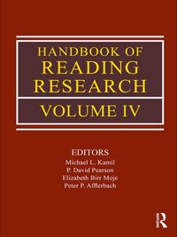 Produktbild: Handbook of Reading Research, Volume IV