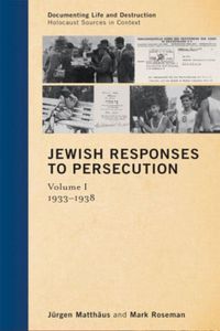 Produktbild: Jewish Responses to Persecution: 1933-1938