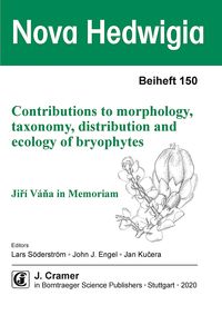 Produktbild: Contributions to morphology, taxonomy, distribution and ecology of bryophytes