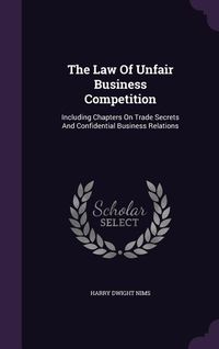 Produktbild: The Law Of Unfair Business Competition
