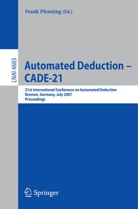 Produktbild: Automated Deduction - CADE-21