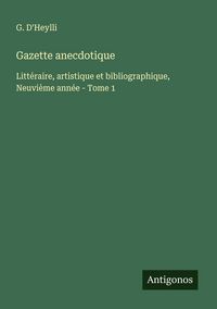 Produktbild: Gazette anecdotique