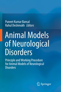 Produktbild: Animal Models of Neurological Disorders