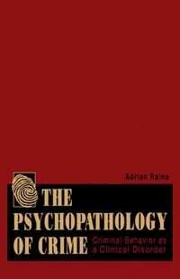 Produktbild: The Psychopathology of Crime