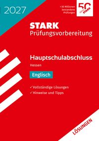 Produktbild: STARK L&ouml;sungen zu Englisch - Hauptschulabschluss 2027 Hessen - Pr&uuml;fungsvorbereitung