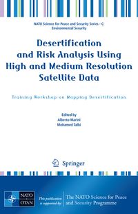 Produktbild: Desertification and Risk Analysis Using High and Medium Resolution Satellite Data