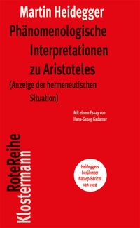 Produktbild: Ph&auml;nomenologische Interpretationen zu Aristoteles