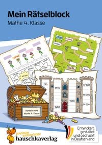 Produktbild: Mein R&auml;tselblock Mathe 4. Klasse