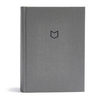 Produktbild: CSB He Reads Truth Bible, Charcoal Cloth Over Board