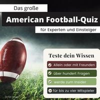 Produktbild: Das gro&szlig;e American Football-Quiz f&uuml;r Experten und Einsteiger