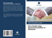 Produktbild: Eine Studie &uuml;ber Genossenschaften in Malaysia