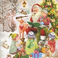 Produktbild: Idena Servietten Weihnachtsmotive 33x33cm, verschiedene Motive