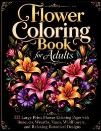 Produktbild: Flower Coloring Book for Adults