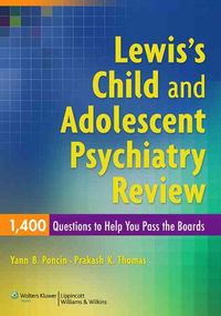 Produktbild: Poncin, Y: Lewis's Child and Adolescent Psychiatry Review: 1