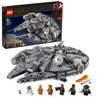 Produktbild: LEGO Star Wars 75257 Millenium Falcon, Raumschiff Set mit Minifiguren