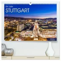 Produktbild: Ein Jahr STUTTGART (hochwertiger Premium Wandkalender 2026 DIN A2 quer), Kunstdruck in Hochglanz