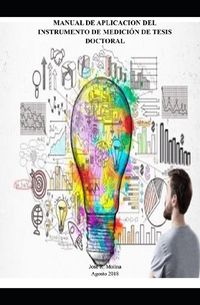 Produktbild: Manual de aplicaci&oacute;n del instrumento de tesis doctoral: Gu&iacute;a instruccional