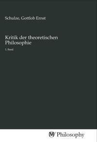 Produktbild: Kritik der theoretischen Philosophie