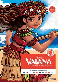 Produktbild: Vaiana : la l&eacute;gende du bout du monde : 50 coloriages myst&egrave;res in&eacute;dits
