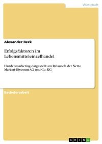 Produktbild: Erfolgsfaktoren im Lebensmitteleinzelhandel