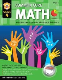 Produktbild: Common Core Math Grade 4: Activities That Captivate, Motivate & Reinforce
