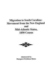 Produktbild: Migration to South Carolina