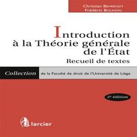 Produktbild: Introduction &agrave; la Th&eacute;orie g&eacute;n&eacute;rale de l'Etat