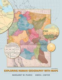 Produktbild: Exploring Human Geography with Maps: (Paperback and Web Site)