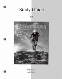 Produktbild: Financial & Managerial Accounting: Study Guide