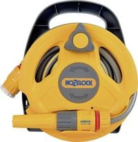 Produktbild: Hozelock 2427 0000 Click & Go Schlauchtrommel 10m 1 St. Gelb, Grau