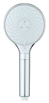 Produktbild: Duschkopf Mod. Water Saving, 12 cm, chrom, ABS, wei&szlig;, 3 Funktionen, wassersparend