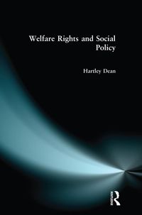 Produktbild: Welfare Rights and Social Policy