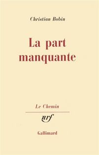 Produktbild: La part manquante