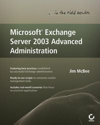 Produktbild: Microsoft Exchange Server 2003 Advanced Administration
