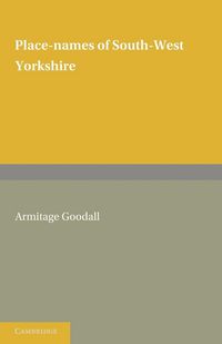 Produktbild: Place Names of South West Yorkshire