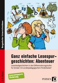 Produktbild: Ganz einfache Lesespurgeschichten: Abenteuer