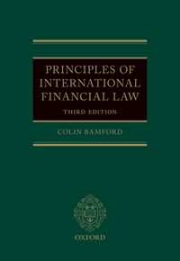 Produktbild: Principles of International Financial Law