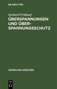 Produktbild: &Uuml;berspannungen und &Uuml;berspannungsschutz