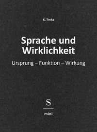 Produktbild: Sprache und Wirklichkeit
