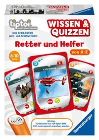 Bild vom Artikel Ravensburger 00829 - tiptoi® Wissen & Quizzen, Retter und Helfer, Kartenspiel vom Autor 