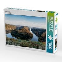 Produktbild: CALVENDO Puzzle Saarschleife | 1000 Teile Lege-Gr&ouml;&szlig;e 64x48cm Foto-Puzzle f&uuml;r gl&uuml;ckliche Stunden