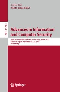 Produktbild: Advances in Information and Computer Security